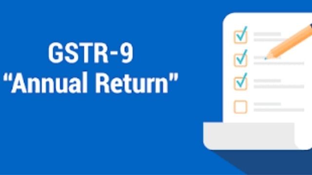 GST 9 Annual Return Filing