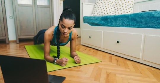 free online workout classes for 45 days